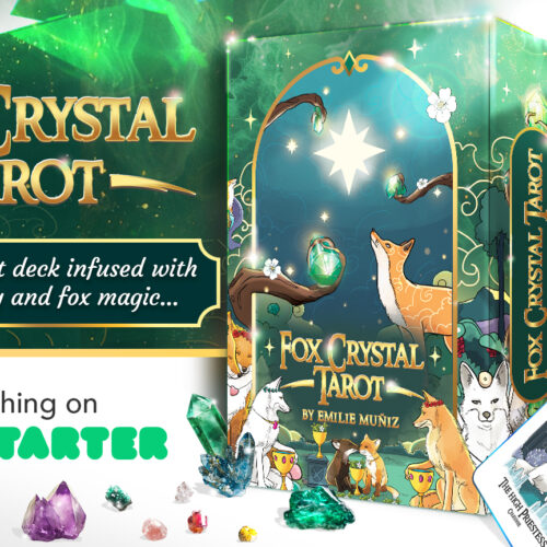 Fox Crystal Tarot: Crystals, Cards, and the Magic of Vulpina