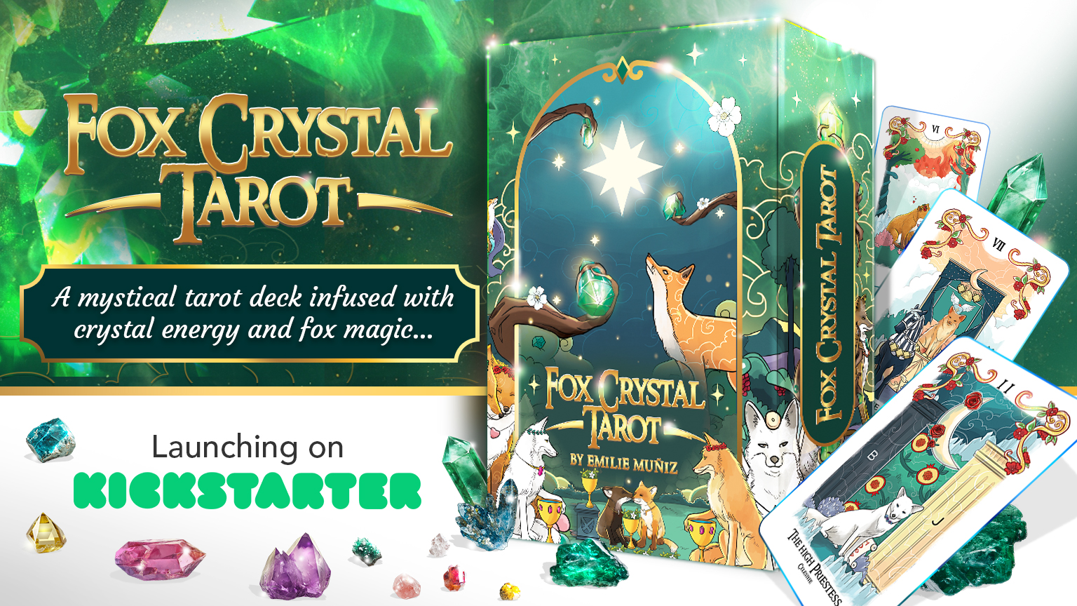 fox crystal tarot emilie muniz