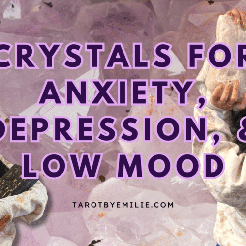 Crystals for Anxiety, Depression, and Low Mood